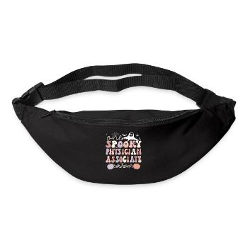 Spooky Physician Associate Halloween PA Cadeaux - Sac banane - noir - Devant
