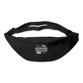 Spooky Nursing Home Administrator Halloween Gifts - Bum bag - black - Front