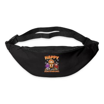 Hallothanksmas Coffee Latte Halloween Christmas - Bum bag - black - Front