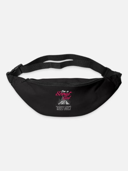 Pfadfinder Mädchen - Gürteltasche - Schwarz
