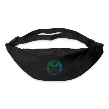 Owl Right Alright Owl pun - Bum bag - black - Front