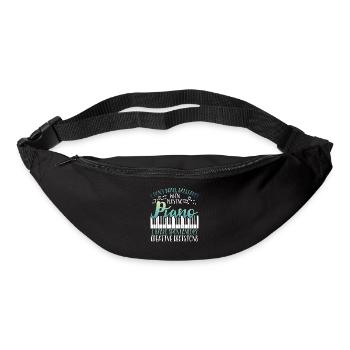 I make creative decisions - Bum bag - black - Front