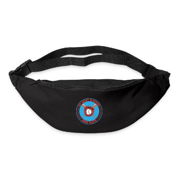 My Heart Is Behind Home Plate - Gürteltasche - Schwarz - Vorne
