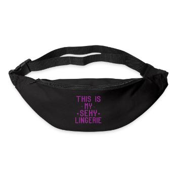 Funny, sexy, perverted, this is my sexy - Bum bag - black - Front