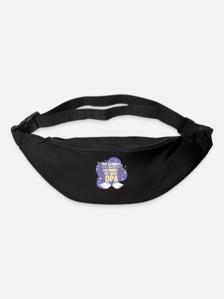 Großvater Großpapa Opi Opa - Gürteltasche - Schwarz