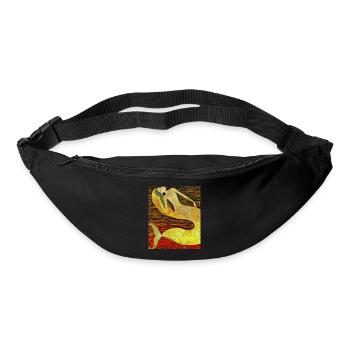Mermaid Portrait Gustav Klimt Style - Bum bag - black - Front