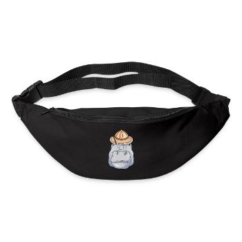 Hippo Safari Hat African Animals - Bum bag - black - Front