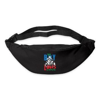 4 amateurs de vélo - Sac banane - noir - Devant
