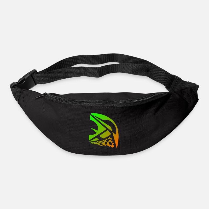 geometric object - Bum bag - black