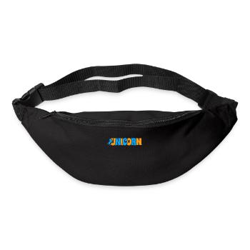 Einhorn Unicorn - Bum bag - black - Front