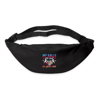 Paintball Mes balles Look Splatter Joueur de paintball - Sac banane - noir - Devant