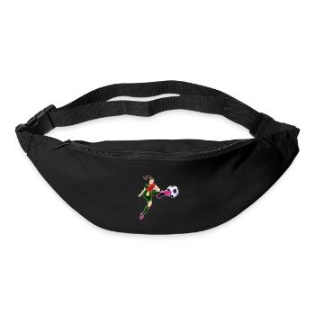Équipe du Portugal de football I Football Portugal - Sac banane - noir - Devant