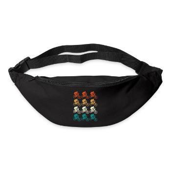 BMX vintage et rétro pour homme - Sac banane - noir - Devant