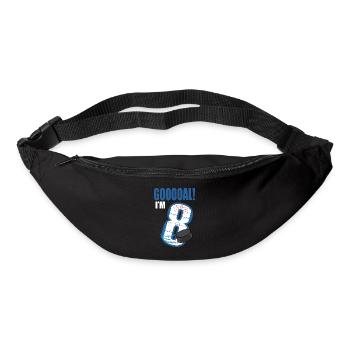 Ice Hockey Goal I'm 8 Hockey Player Birthday - Bum bag - black - Front