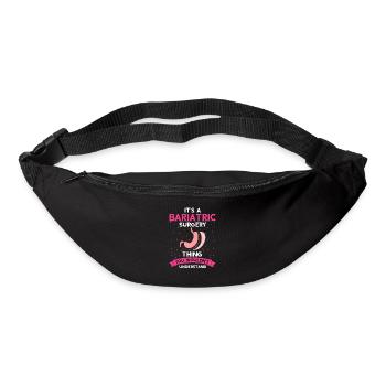 Gastric Bypass and Gastric Bypass Operation Design - Bum bag - black - Front