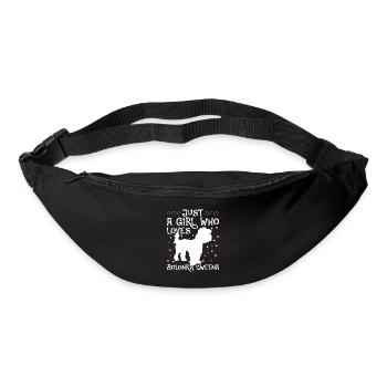 Bolonka Zwetna Chiens cadeaux - Sac banane - noir - Devant