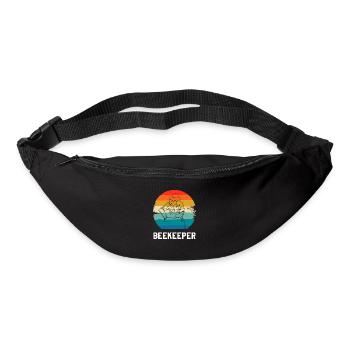 Retro Vintage Classic Beekeeper Beekeeping - Bum bag - black - Front