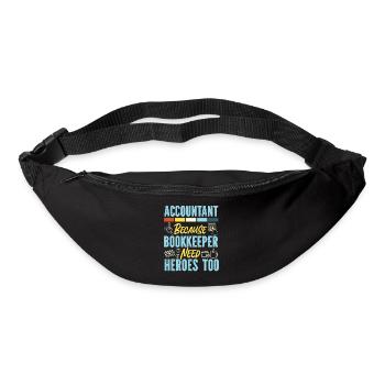 Accountant Bookkeeper Accounting - Bum bag - black - Front