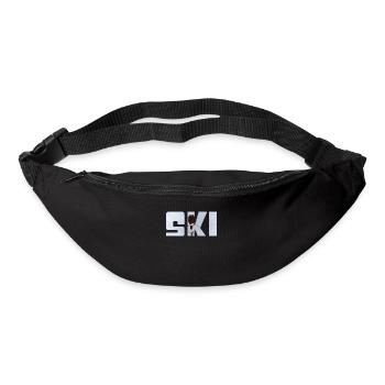 Ski - Gürteltasche - Schwarz - Vorne