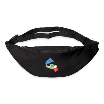 Fußball Frankreich - Gürteltasche - Schwarz - Vorne