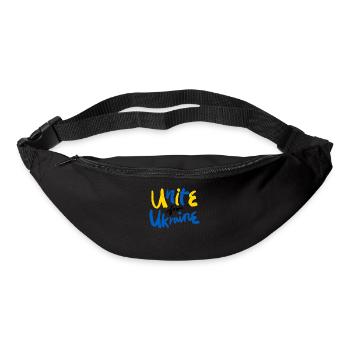 Stand with Ukraine Peace No War - Bum bag - black - Front