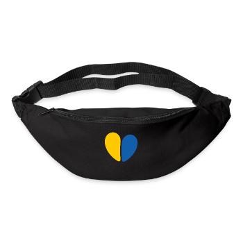 Stand with Ukraine Peace No War - Gürteltasche - Schwarz - Vorne