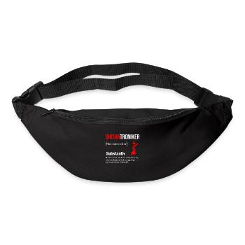 Shisha - Gürteltasche - Schwarz - Vorne
