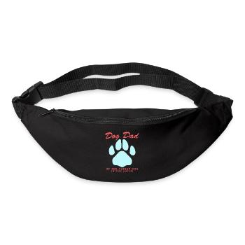 Dogs Dad Master Dog Owner Gift - Bum bag - black - Front