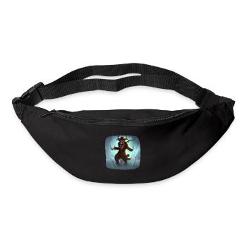 Krampus - Bum bag - black - Front