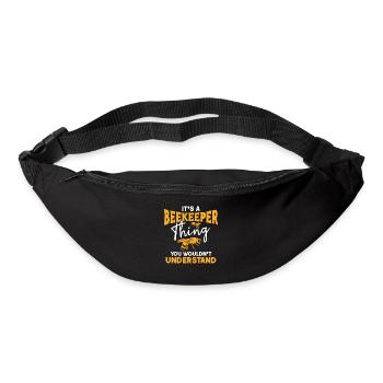 Apiculture Apiculteurs Abeilles Apiculteurs - Sac banane - noir - Devant