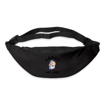 Crazy Cat Lady - Bum bag - black - Front