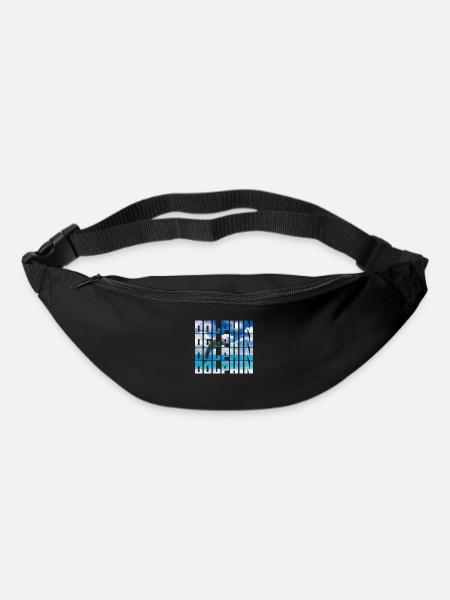 Delfin - Gürteltasche - Schwarz
