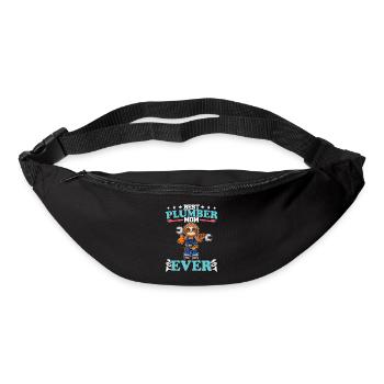 Best Plumber Mom Ever Plumbing Technician Crafts - Gürteltasche - Schwarz - Vorne