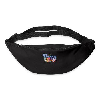 Groovy Mommy Garden Plant Fleurs Décoration Florale - Sac banane - noir - Devant