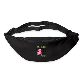 Rat Vegan - Bum bag - black - Front