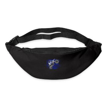 Motocross / Enduro / Freestyle mx / Dirtbike retro - Bum bag - black - Front