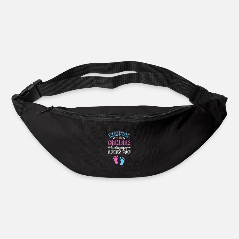 Marraine - Sac banane - noir