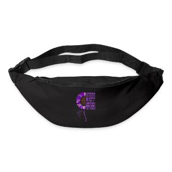 Überdosis Awareness Sonnenblume - Gürteltasche - Schwarz - Vorne