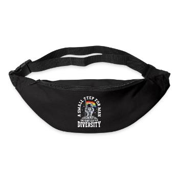 Un petit pas pour l’homme Un grand pas - Sac banane - noir - Devant