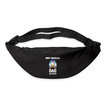 Daddy Daddy North Sea Best Seagull Dad - Bum bag - black - Front