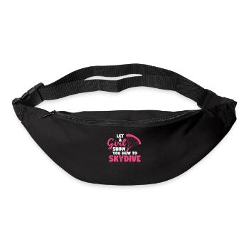 Let a girl show you how to - Bum bag - black - Front