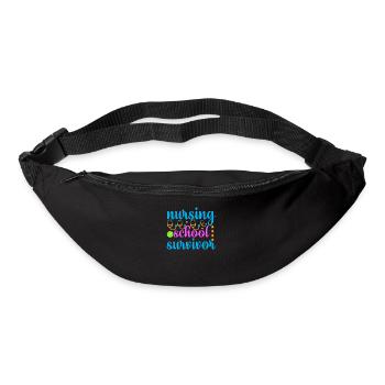 Krankenschwester Krankenhaus Not - Gürteltasche - Schwarz - Vorne