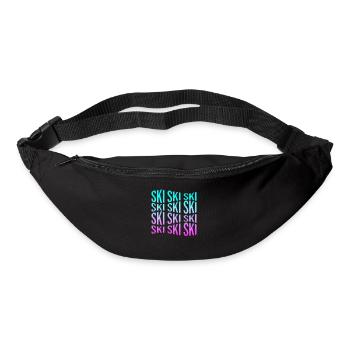 ski - Sac banane - noir - Devant