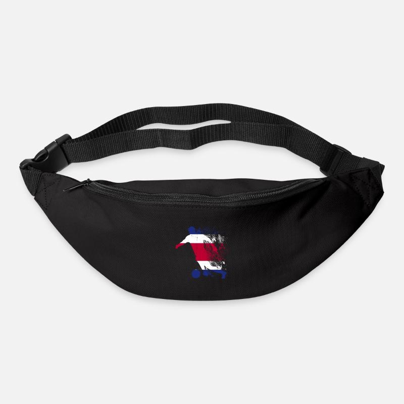 Équipe nationale du Costa Rica - Sac banane - noir