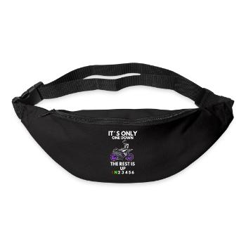 Motorcycle Lifestyle / Motorcycle / Motorcycle biker - Bum bag - black - Front