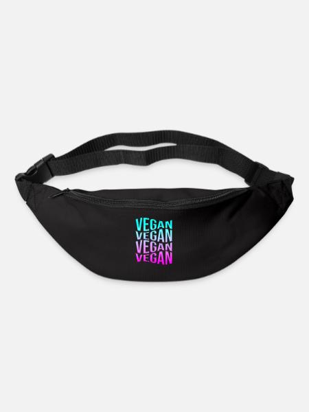 vegan - Gürteltasche - Schwarz