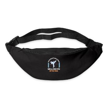 She Is Beauty She Is Grace She Will Kick You In - Gürteltasche - Schwarz - Vorne