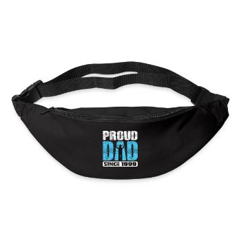 Proud Dad Since 1999 - Gürteltasche - Schwarz - Vorne