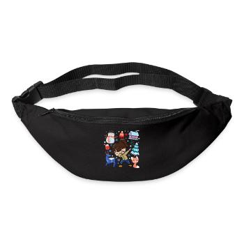 Spotted Girls Snow Deer Winter Temperate - Bum bag - black - Front