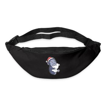Gorilla Christmas Sleep Sleep Sleep - Bum bag - black - Front